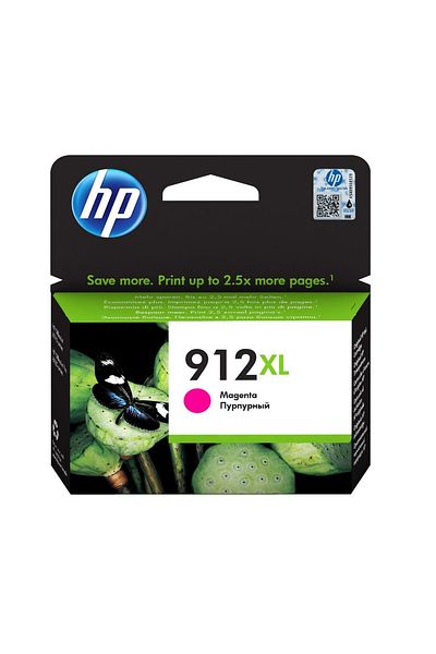 HP Original HP 912XL Ink Cartridge M / 3YL82AE, Magenta, 825 pages
