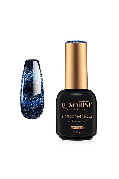 LUXORISE Oja semipermanentă MAGNETICA - Hipnotizantă, Safir Seren 10ml