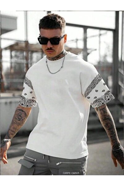 COMANCHERO Μπλουζάκι New Season Unisex Oversize με μοτίβο μανίκια