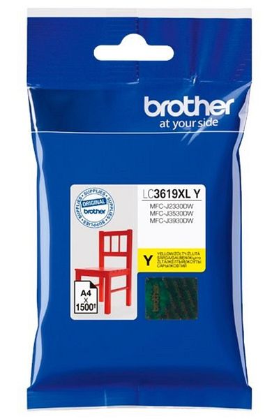 Brother Cartus Cerneala Original Brother LC3619XL Y, Yellow, 1500 pagini