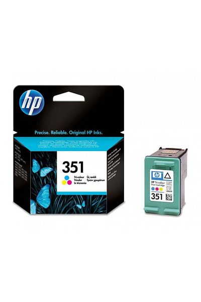 HP Original HP 351 / CB337EE Ink Cartridge, Color, 170 pages