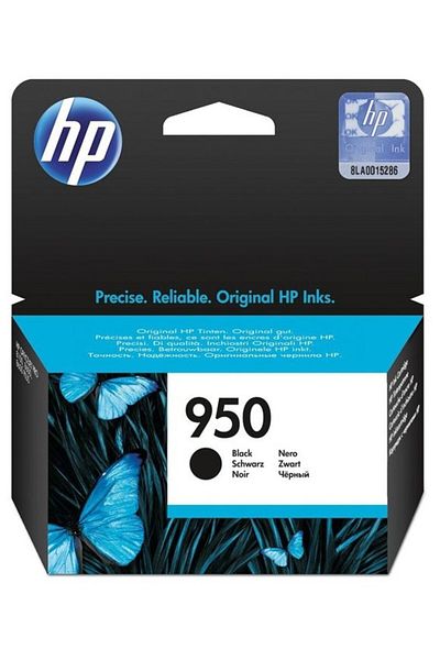 HP Original HP 950BK / CN049AE Ink Cartridge, Black, 1000 pages