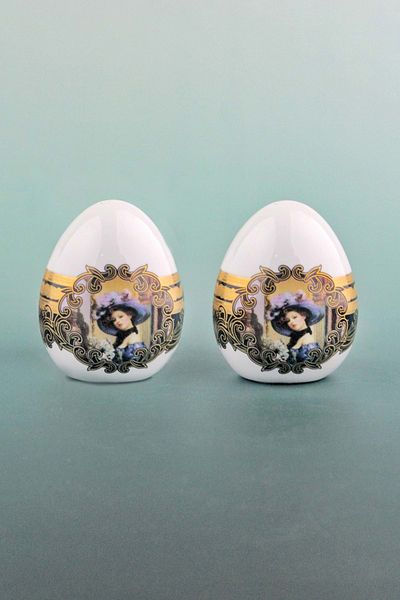 Bursa Porselen Dekor Special Noble Porcelain Salt & Pepper Shaker