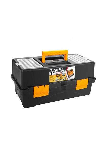 flores Plastic tool box, 17", ASR-2052, 410 x 215 x 195 mm