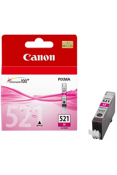 Canon Original Canon CLI-521M Ink Cartridge, Magenta, 471 pages