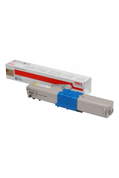 OKI Cartus Toner Original Oki C301Y / 44973533, Yellow, 1500 pagini