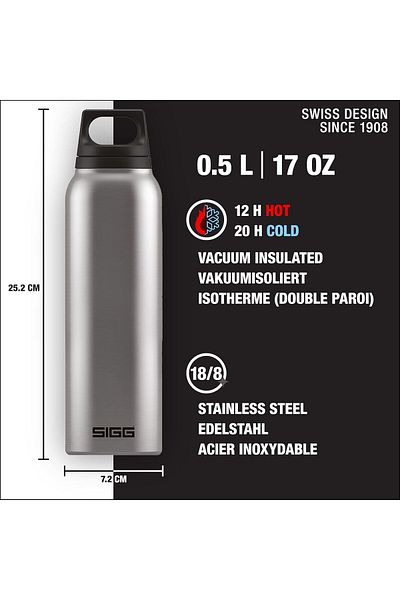 SIGG Thermo Flask Hot & Cold Brushed 0.5 L