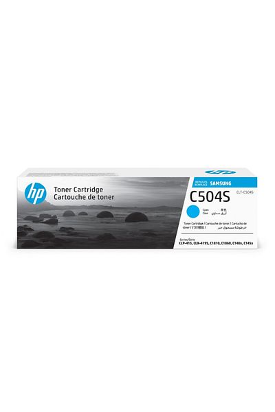 Samsung Original Samsung CLT-C504S Toner Cartridge, Cyan, 1800 pages