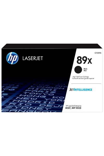 HP Original HP 89x / CF289X Toner Cartridge, Black, 10000 pages