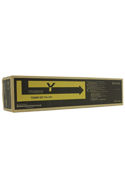 KYOCERA Original Kyocera TK-8305Y Toner Cartridge, Yellow, 15000 pages