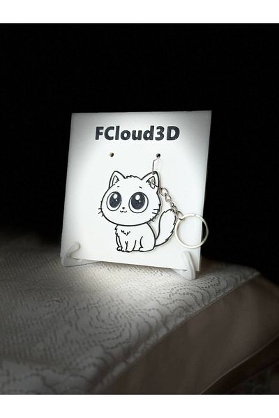 Fcloud Cat Keychain Cute Friends Series