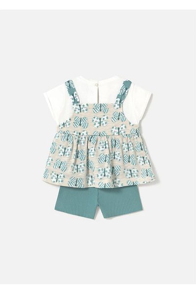MAYORAL Baby Girl 3 Piece Set Blue 1229