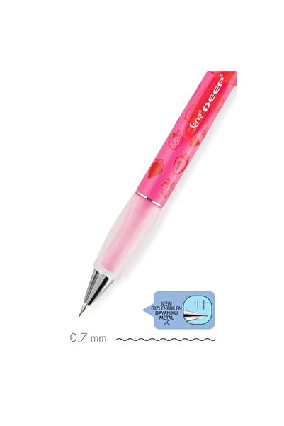 Serve DEEP VERSATİL KALEM 0.7 NEON PEMBE ÇİLEK