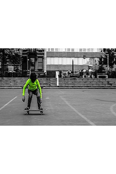 rexa Wood-Composite 60 cm x 15 cm Danger Skateboard