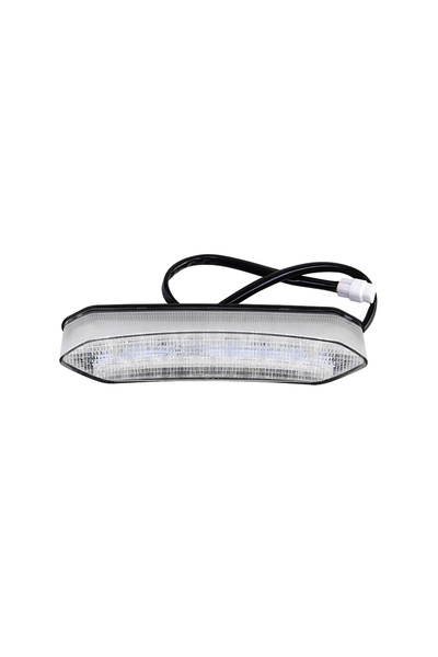 Choice1 Clear Motorcycle LED Rear Lamp Brake Taillight Tail Light for Yamaha ...