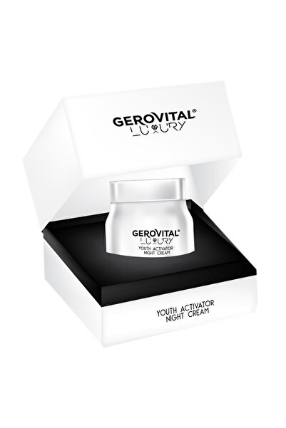 GEROVITAL Crema activator de tinerete Gerovital Luxury, de noapte, 50 ml