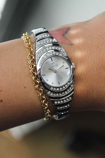 Homies Hm26049S01-1 Women Wrist Watch with Steel Cord