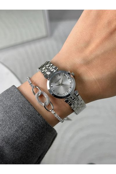 Homies Guaranteed Premium Women's Watch Silver (White Dial) Rshms-224