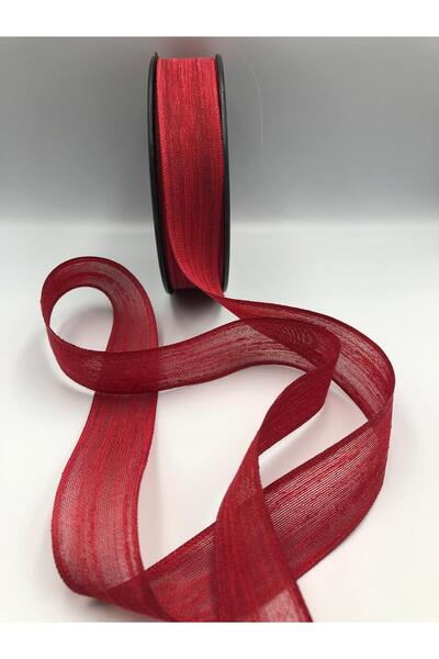 DUCK HOBY 20 متر شريط كتان نوبيلي 25 ملم حزمة زينة للعروس