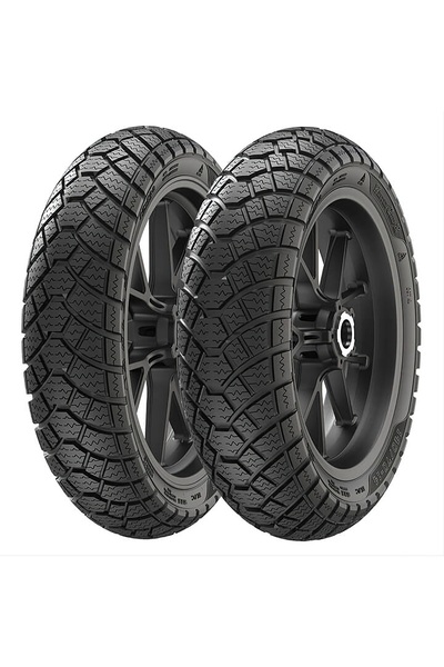 ANLAS Takım Falcon Techno 125 110/70-12 ve 110/70-12 SC500 Winter Grip-2 Ön A...