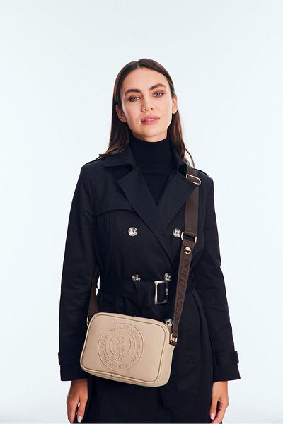 U.S. Polo Assn. Stone Colored Crossbody Bag for Women