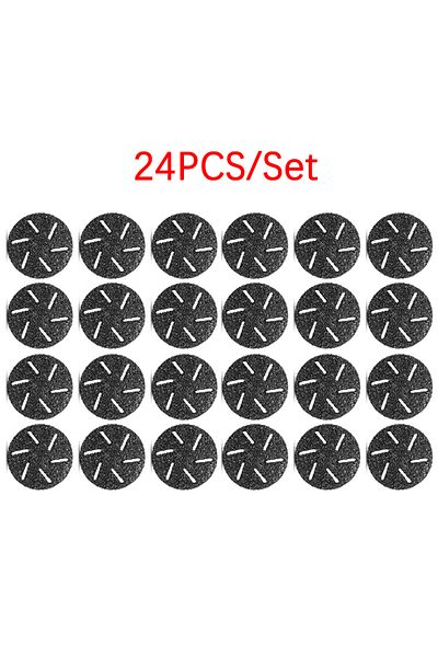 Choice 24 PCS 24Pcs/Set Replacement Sandpaper Disk Foot Pedicure Discs Sanding Paper Accessory For Electric