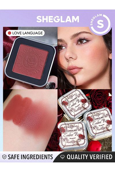 SHEGLAM Ember Rose Eternal Flame Cream Blush-Love Language