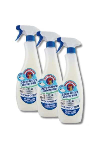chante clair Sada 3 odmašťovacích sprejů Chanteclair s bikarbonátem, 700 ml