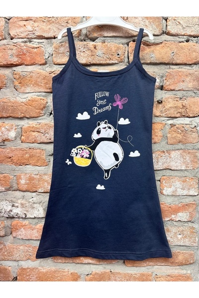 VİENETTA Kız Cocuk P.suprem Ip Askılı Etegı Oval Tunik