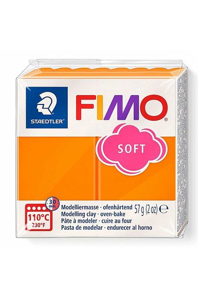 Bafimo FIMO Soft Modeling Clay 57g Bright Orange