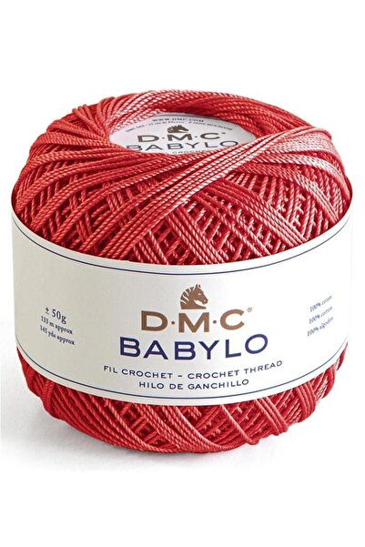 Dmc Babylo Lace Yarn Number 10 Color: 321 50g