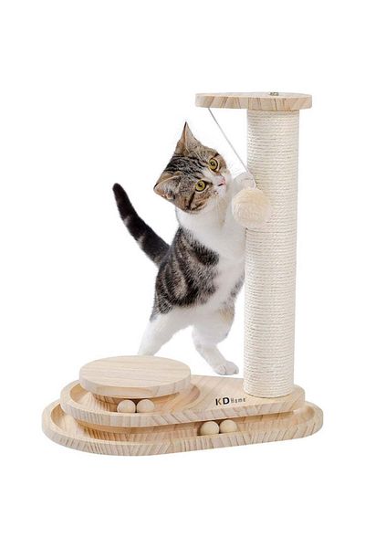 Kdhome KD Home Scratch & Lounge Tower Cat Play Area 45 cm