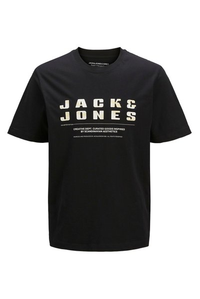 Jack & Jones Erkek Logo Baskili Tisört - Charge