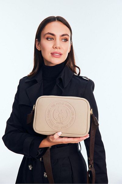 U.S. Polo Assn. Stone Colored Crossbody Bag for Women