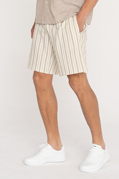 Jack & Jones Jack&jones Jaiden Leo Mid Erkek Bej Şort