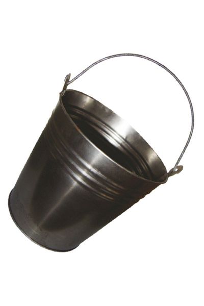 flores Galeata neagra din tabla 10 L