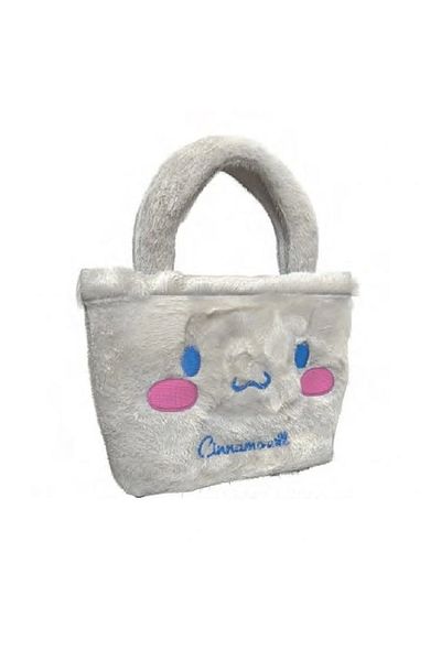 Hello Kitty Tmn 607388 Cinnamarol 3019 Plush Hand Bag White