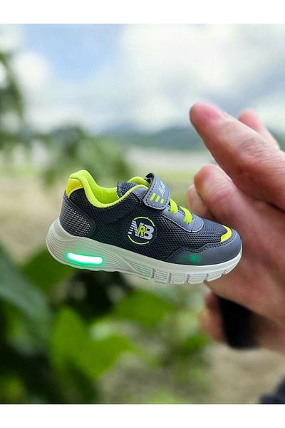North Blue Konay 368 Lighted Orthopaedic Sports Shoes for Boys
