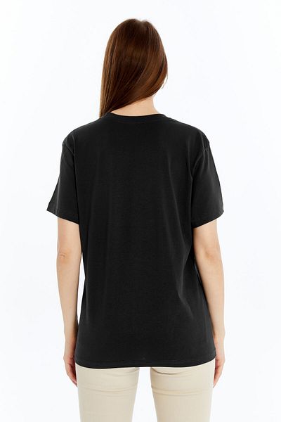OXVİN Tricou de damă din amestec de bumbac și modal
