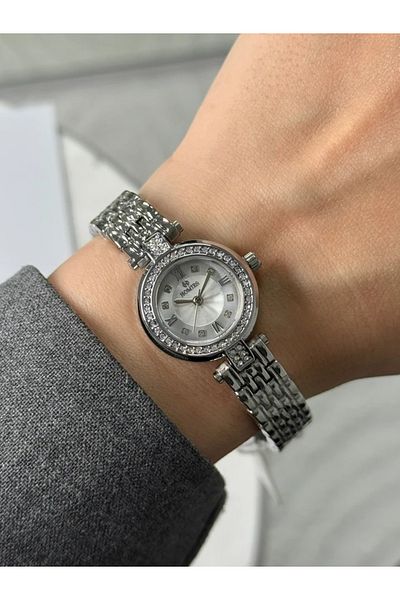 Homies Guaranteed Premium Women's Wristwatch Silver (White Dial) Rshms-225