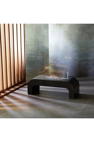 Starfire Reverse - Bioethanol Şömine ( Bacasız Şömine ) (siyah)