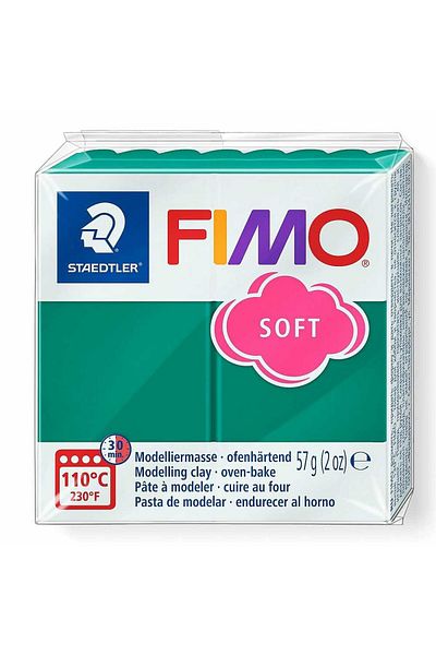 Bafimo FIMO Soft Modeling Clay 57g Emerald Green