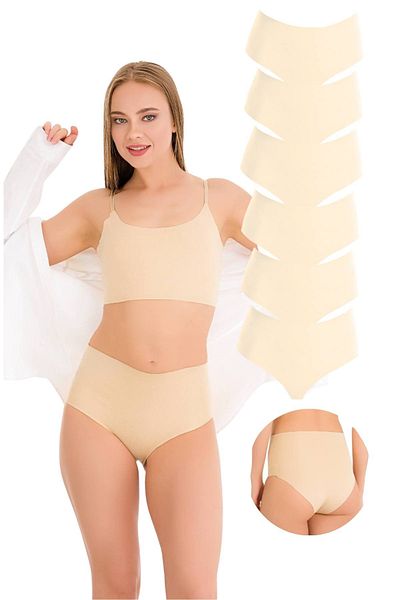 Newlilla 308 High Waist Laser Pack of 6 Bato Panties