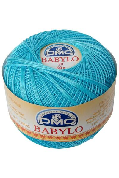 Dmc Babylo Lace Yarn Number 10 Color: 3846 50g