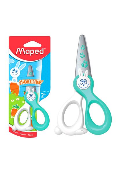 Maped Children's Scissors 12 cm Ki̇di̇cut Blister 37800