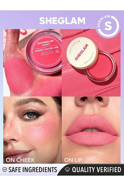 SHEGLAM Cheeky Color Jam-Watermelon Candy