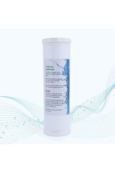 Aqua Marmara Su Arıtma Filtre - Su Arıtma Sediment PP Spun Filtre - 6 Aylık F...