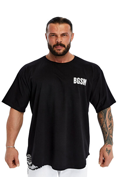 BGSM Ανδρικό μπλουζάκι oversized Gym Rag Top BGSM 3379