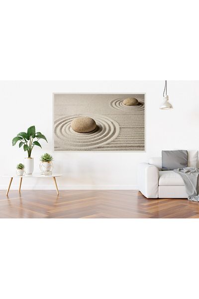 media Canvas painting Sand&Stone26, 105 x 70 cm