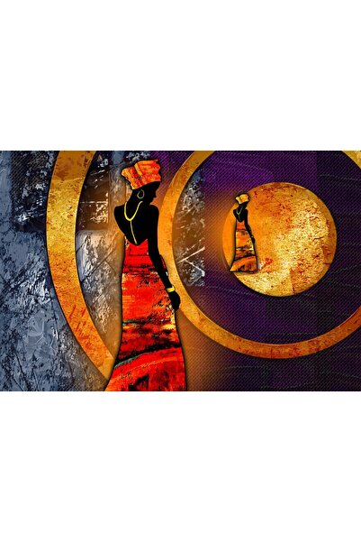 media Tablou canvas Africa retro vintage arta80, 75 x 50 cm